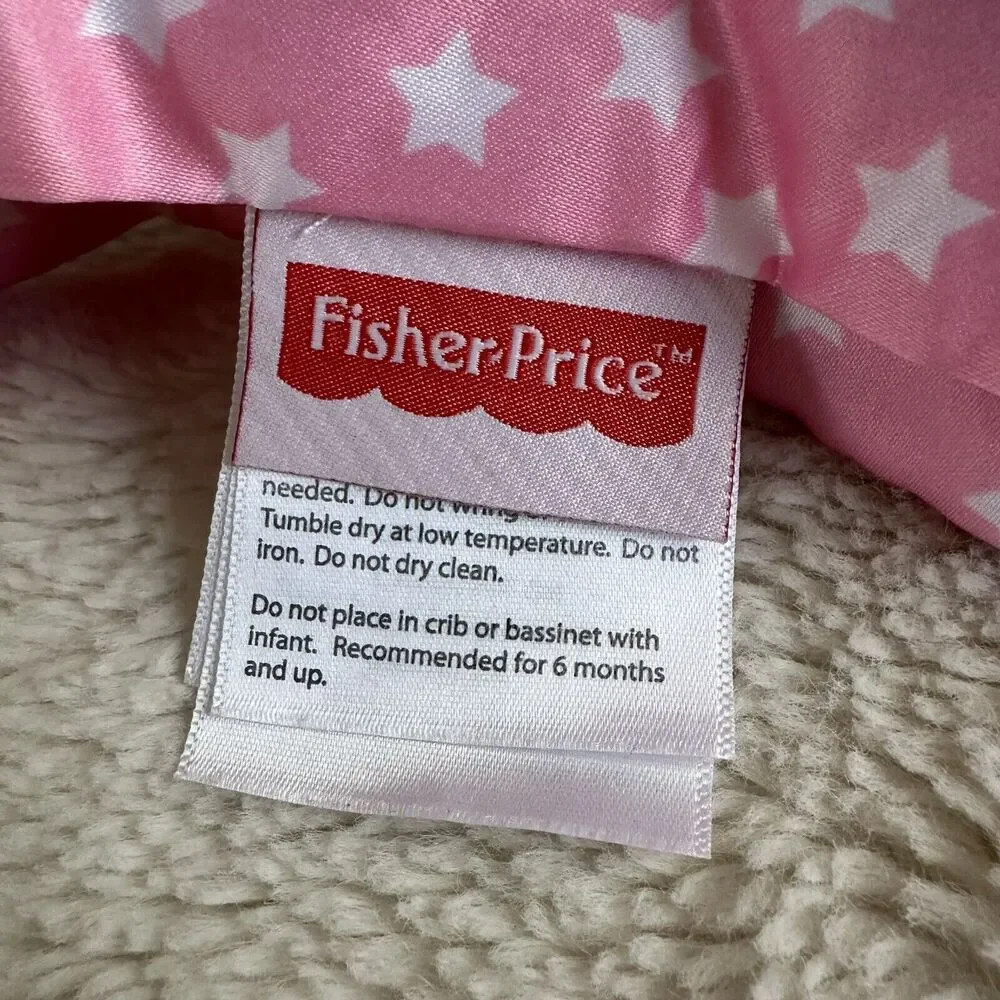 Fisher Price Purple Bunny Rabbit Lovey Security Blanket 12